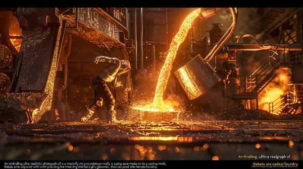 Découverte du monde fascinant de la fonderie