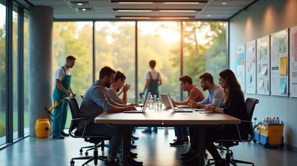 Optimiser votre espace de travail avec une entreprise de nettoyage à Libourne